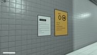 The yellow sign doubles as a progress tracker (Image via Roblox)
